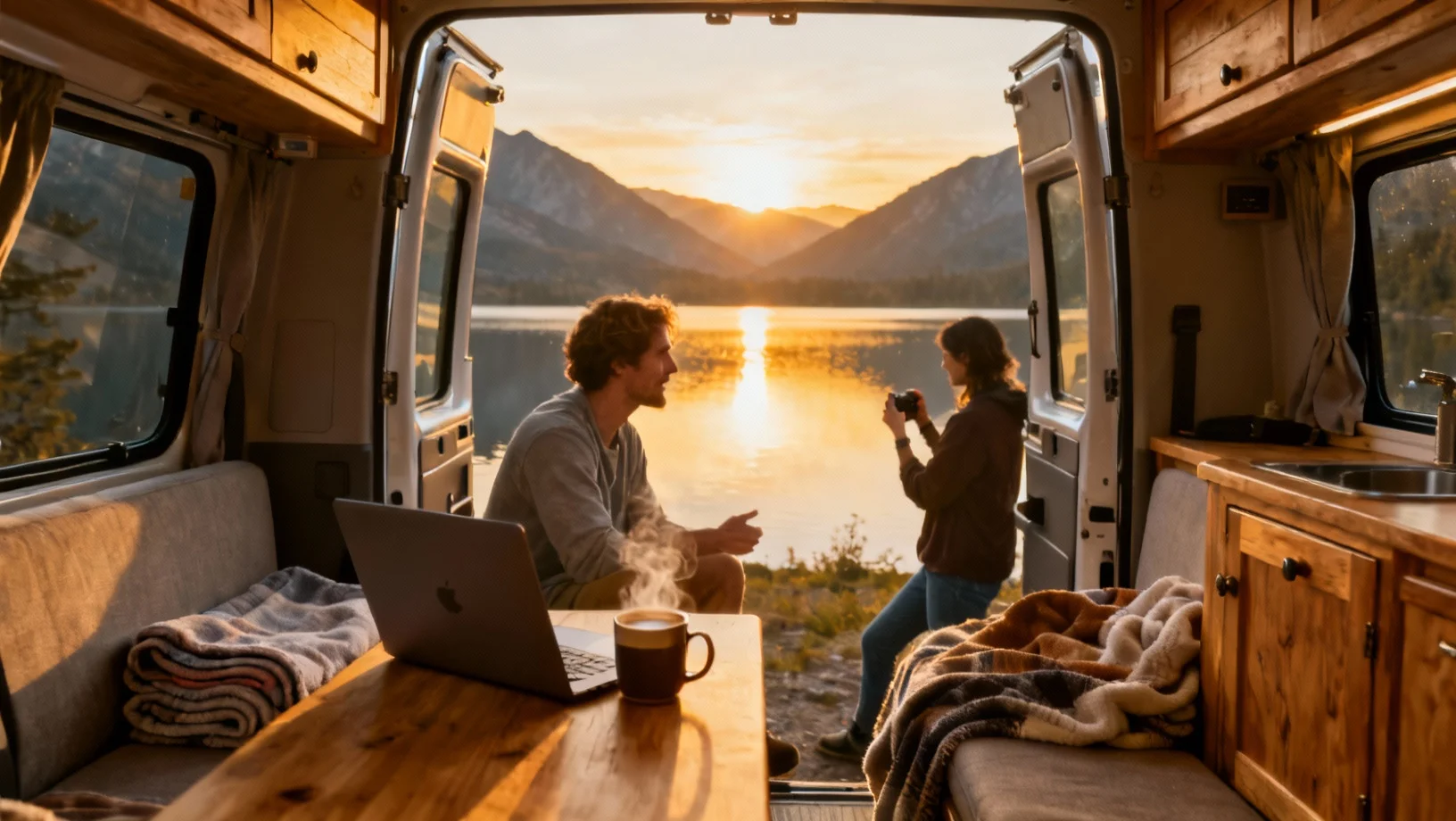 Travailler à distance depuis un van : organisation et réalité du quotidien